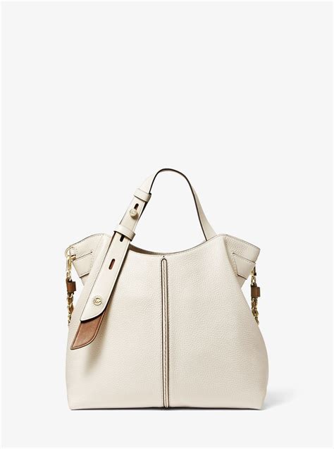 michael kors downtown astor small|Downtown Astor Small Pebbled Leather Shoulder Bag .